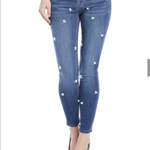 New Kensie Slinny Ankle Pearl Jeans
